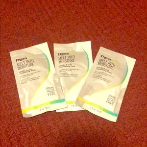 3x 1oz DevaCurl Melt Into Moisture hair masks